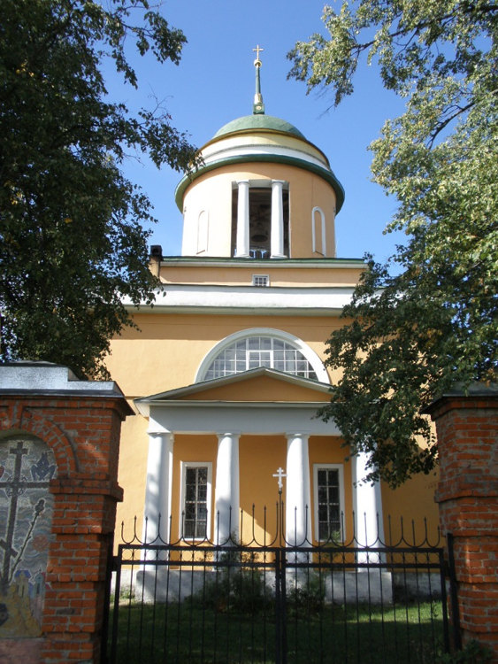 Церковь Воздвижения Креста Господня, Воздвиженское (Сергиево-Посадский городской округ, Московская область). фасады, Вид с востока