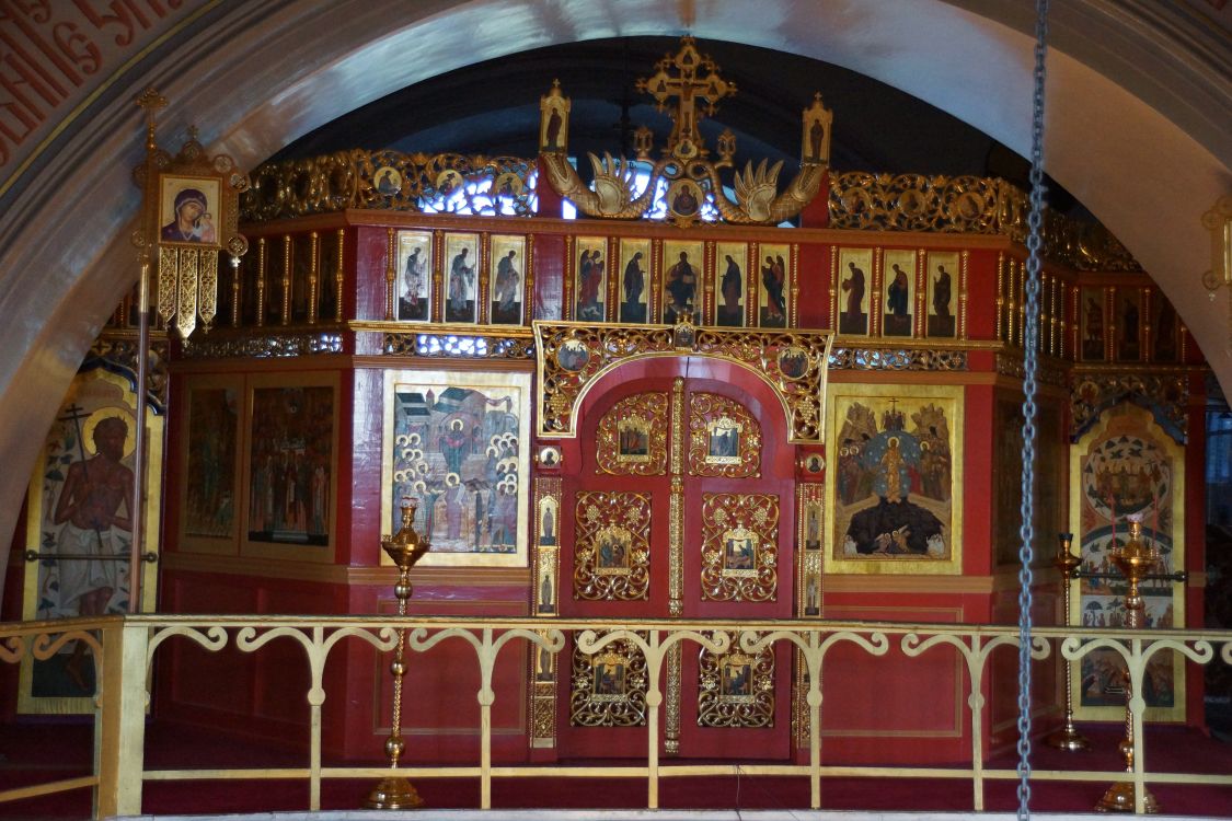 Церковь Воздвижения Креста Господня, Воздвиженское (Сергиево-Посадский городской округ, Московская область). интерьер и убранство
