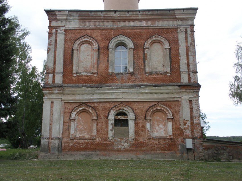 Яковлево. Церковь Димитрия Солунского. фасады, Восточный фасад