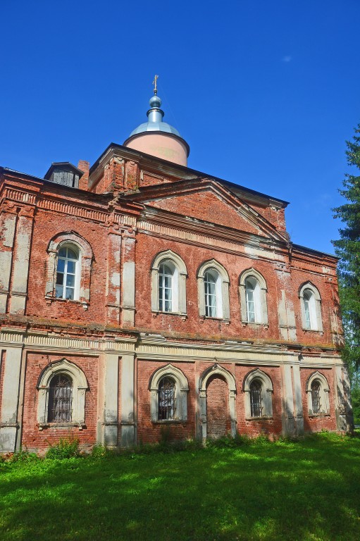 Яковлево. Церковь Димитрия Солунского. фасады