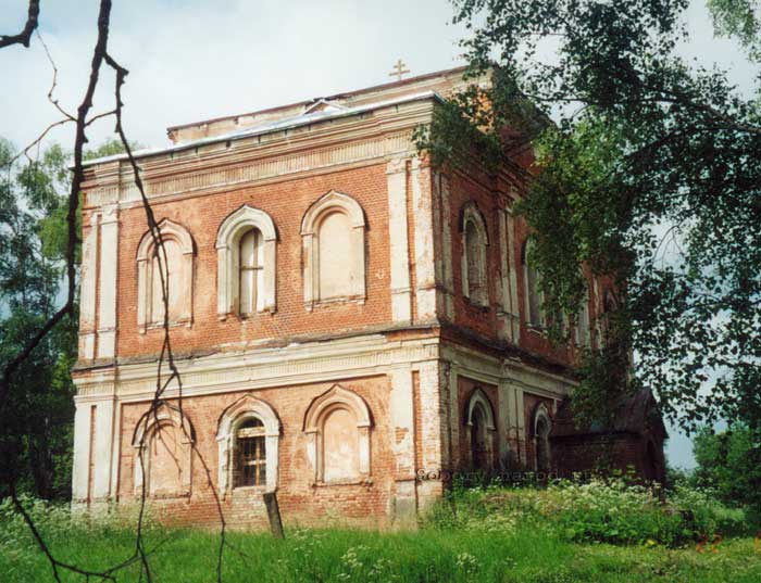 Яковлево. Церковь Димитрия Солунского. фасады