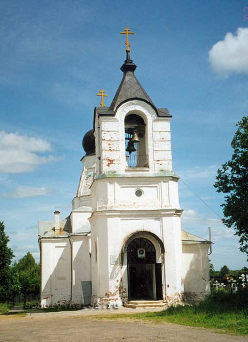 Церковь Спаса Нерукотворного Образа (каменная), Деулино (Сергиево-Посадский городской округ, Московская область). фасады