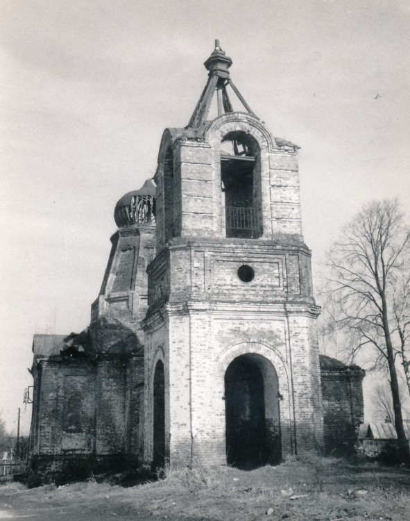 Деулино. Церковь Спаса Нерукотворного Образа. архивная фотография