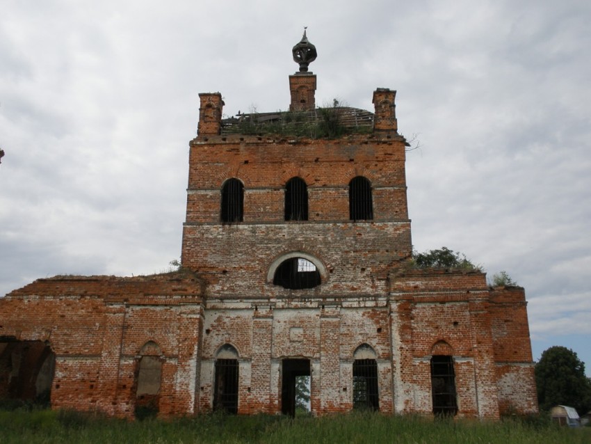 Аким и Анна (Иоакиманский погост). Церковь Введения во храм Пресвятой Богородицы. дополнительная информация, Основной объем храма, вид с юга