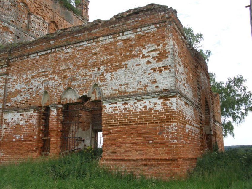 Аким и Анна (Иоакиманский погост). Церковь Введения во храм Пресвятой Богородицы. архитектурные детали, Фрагмент северного фасада