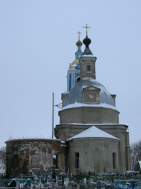 Богородское. Церковь Рождества Пресвятой Богородицы. фасады