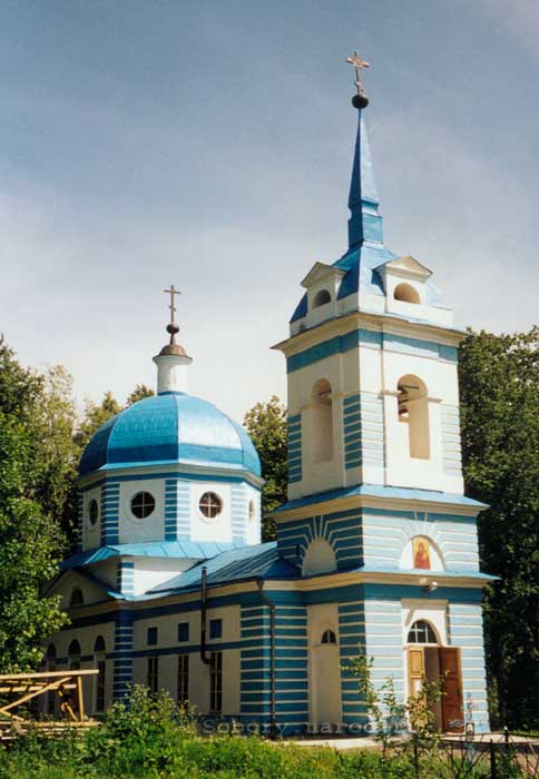 Церковь Казанской иконы Божией Матери, Хомяково (Сергиево-Посадский городской округ, Московская область). фасады