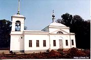 Церковь Покрова Пресвятой Богородицы, Покровская церковь в Сабурово (подворье Троице-Сергиевой Лавры)<br>, Сабурово, Сергиево-Посадский городской округ, Московская область