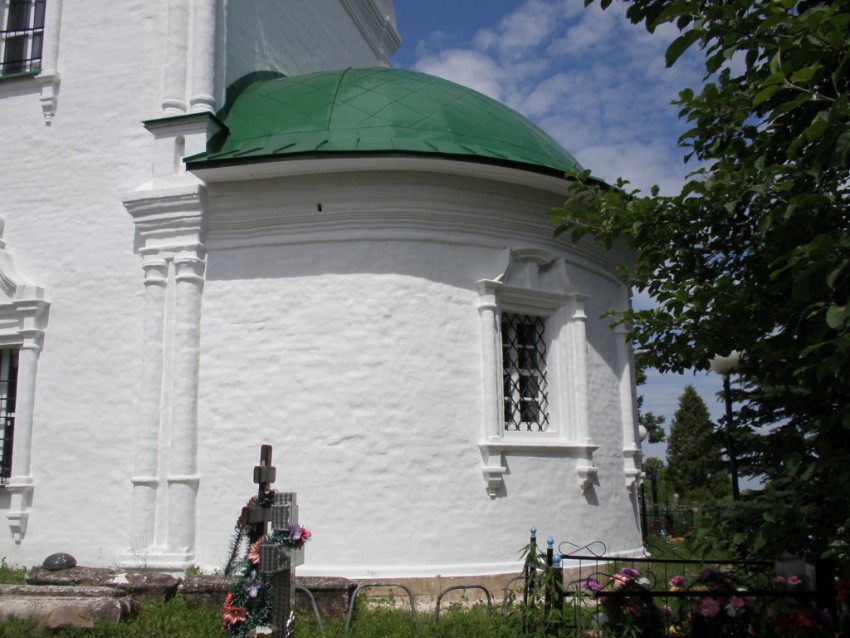 Церковь Казанской иконы Божией Матери, Шеметово (Сергиево-Посадский городской округ, Московская область). архитектурные детали, Апсида