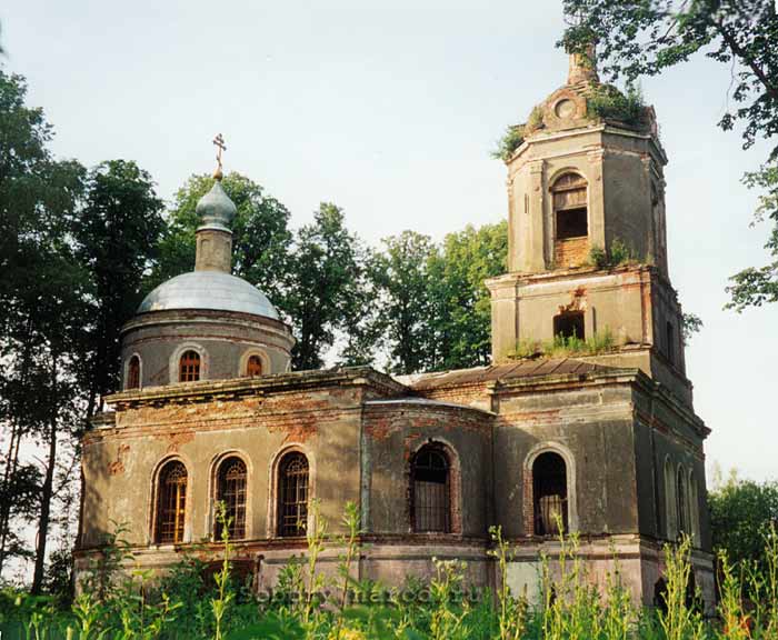 Церковь Спаса Нерукотворного Образа, Спасс-Торбеево (Сергиево-Посадский городской округ, Московская область). фасады