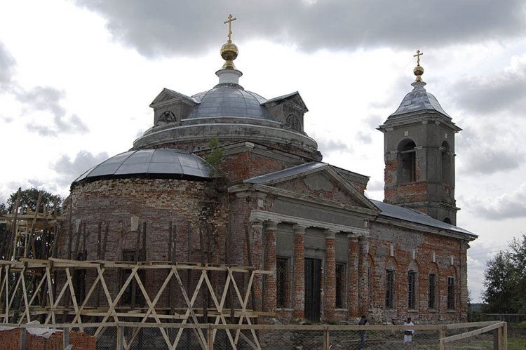 Церковь Николая Чудотворца, Озерецкое (Сергиево-Посадский городской округ, Московская область). документальные фотографии