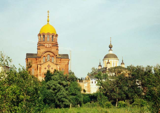 Хотьково. Покровский Хотьков монастырь. фасады