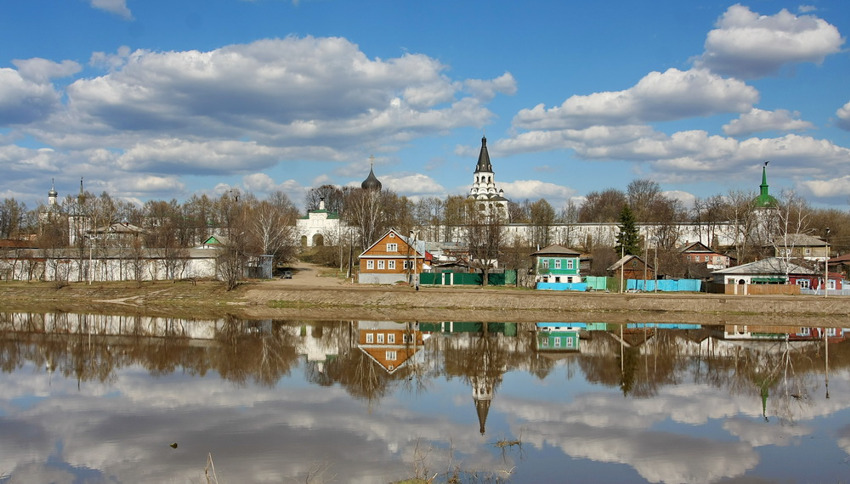 Успенский монастырь, Александров (Александровский район, Владимирская область). художественные фотографии, Вид с юго-запада-запада
