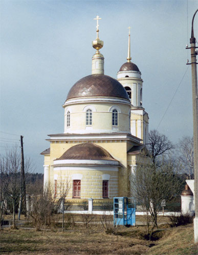 Радонеж (Городок). Церковь Спаса Преображения. фасады