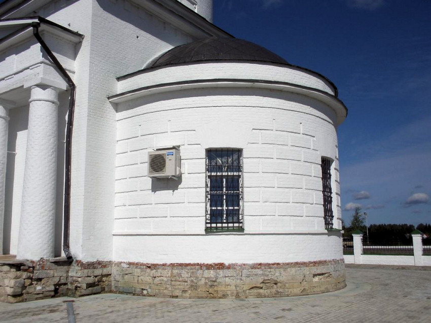 Церковь Преображения Господня, Радонеж (Городок) (Сергиево-Посадский городской округ, Московская область). архитектурные детали, Апсида