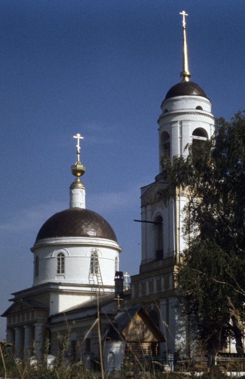 Радонеж (Городок). Церковь Спаса Преображения. фасады