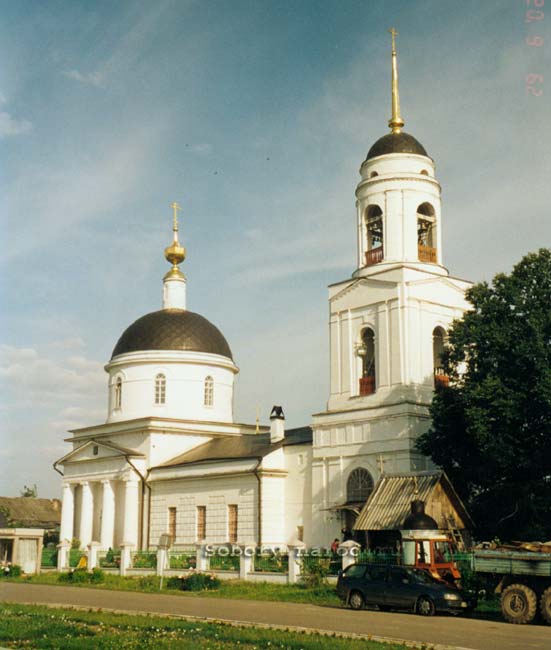 Радонеж (Городок). Церковь Спаса Преображения. фасады