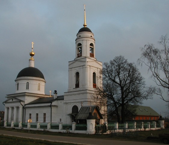 Радонеж (Городок). Церковь Спаса Преображения. фасады