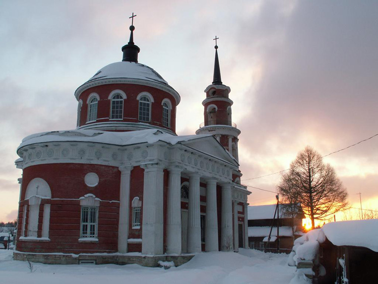 Церковь Ахтырской иконы Божией Матери, Ахтырка (Сергиево-Посадский городской округ, Московская область). фасады