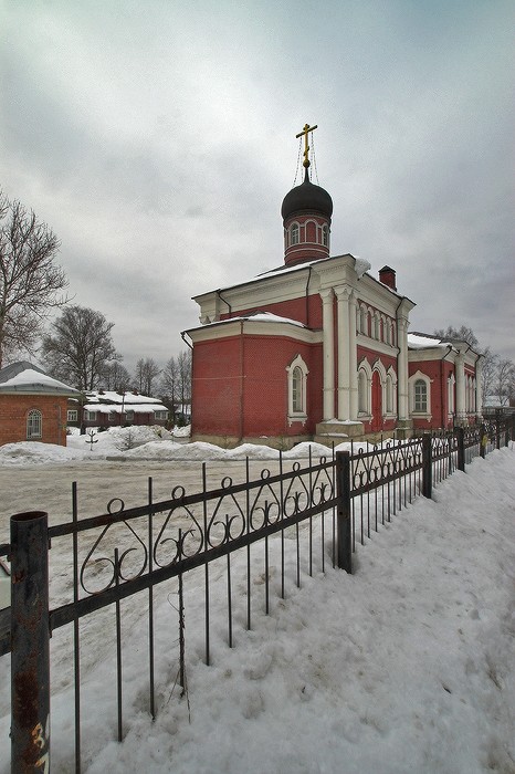 Хотьково. Церковь Алексия, человека Божия. фасады