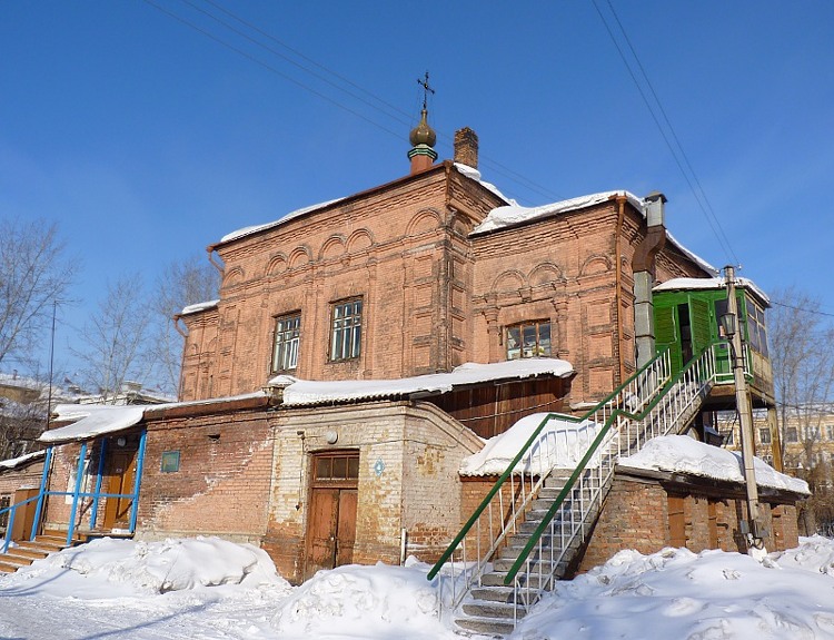 Красноярск. Церковь Николая Чудотворца. фасады