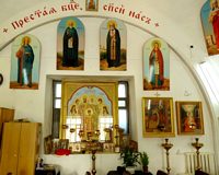 Церковь Николая Чудотворца при Первой городской больнице, , Красноярск, Красноярск, город, Красноярский край