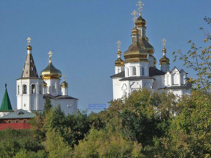 Тюмень. Троицкий монастырь. архитектурные детали