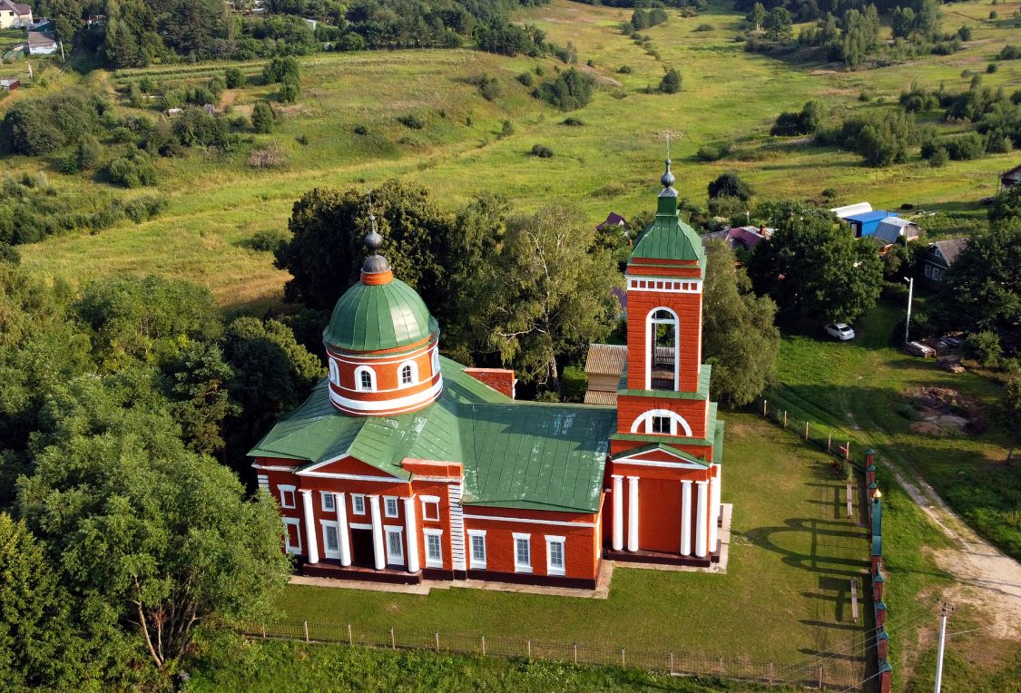 Церковь Рождества Пресвятой Богородицы, Махра (Сергиево-Посадский городской округ, Московская область). фасады