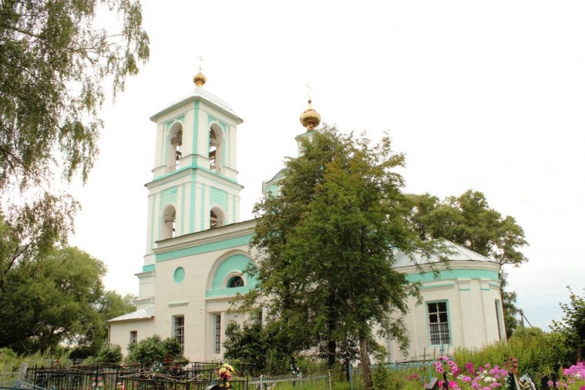 Мергусово. Церковь Сергия Радонежского. фасады, Вид с юго-востока