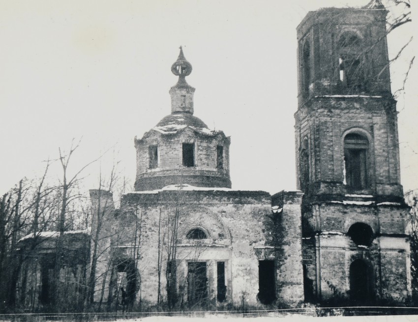 Мергусово. Церковь Сергия Радонежского. фасады