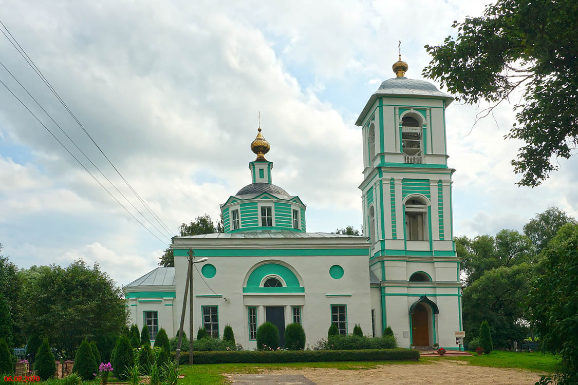 Церковь Сергия Радонежского, Мергусово (Сергиево-Посадский городской округ, Московская область). фасады