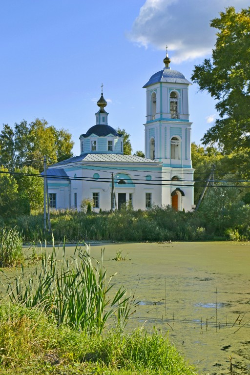 Мергусово. Церковь Сергия Радонежского. фасады