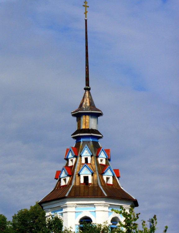 Титовское. Церковь Тихвинской иконы Божией Матери. архитектурные детали