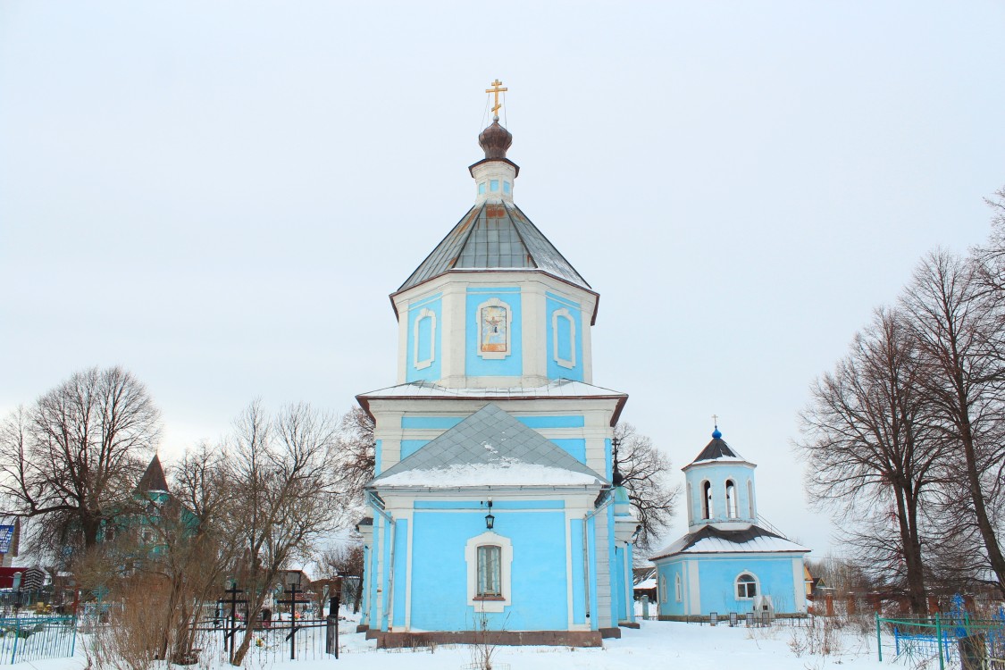 Церковь Тихвинской иконы Божией Матери, Титовское (Сергиево-Посадский городской округ, Московская область). фасады, Вид с востока