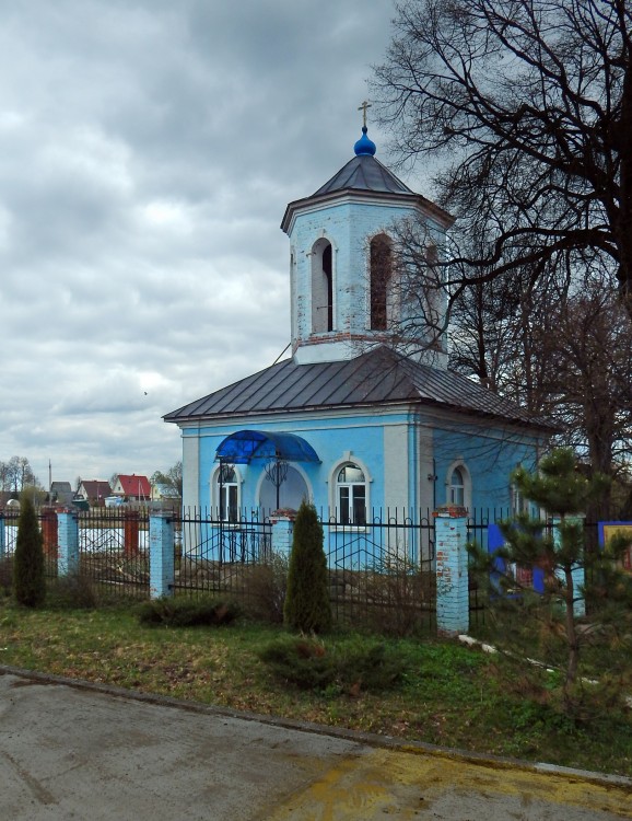 Титовское. Церковь Тихвинской иконы Божией Матери. фасады