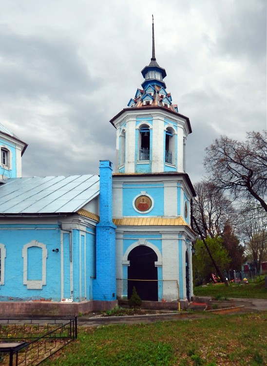 Титовское. Церковь Тихвинской иконы Божией Матери. фасады