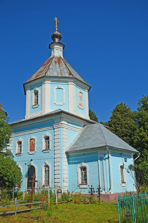 Церковь Тихвинской иконы Божией Матери, Титовское (Сергиево-Посадский городской округ, Московская область). фасады