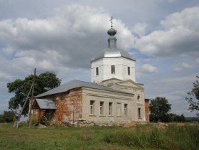 Хребтово. Церковь Воскресения Словущего