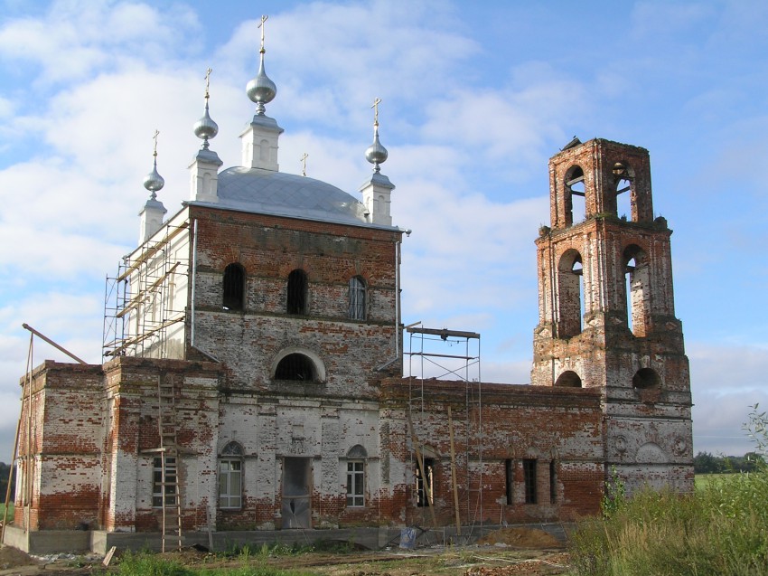 Аким и Анна (Иоакиманский погост). Церковь Введения во храм Пресвятой Богородицы. фасады