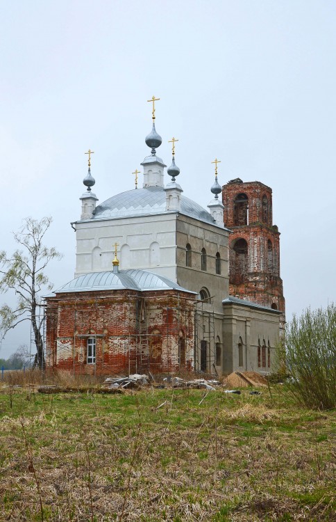 Церковь Введения во храм Пресвятой Богородицы, Аким и Анна (Иоакиманский погост) (Сергиево-Посадский городской округ, Московская область). фасады