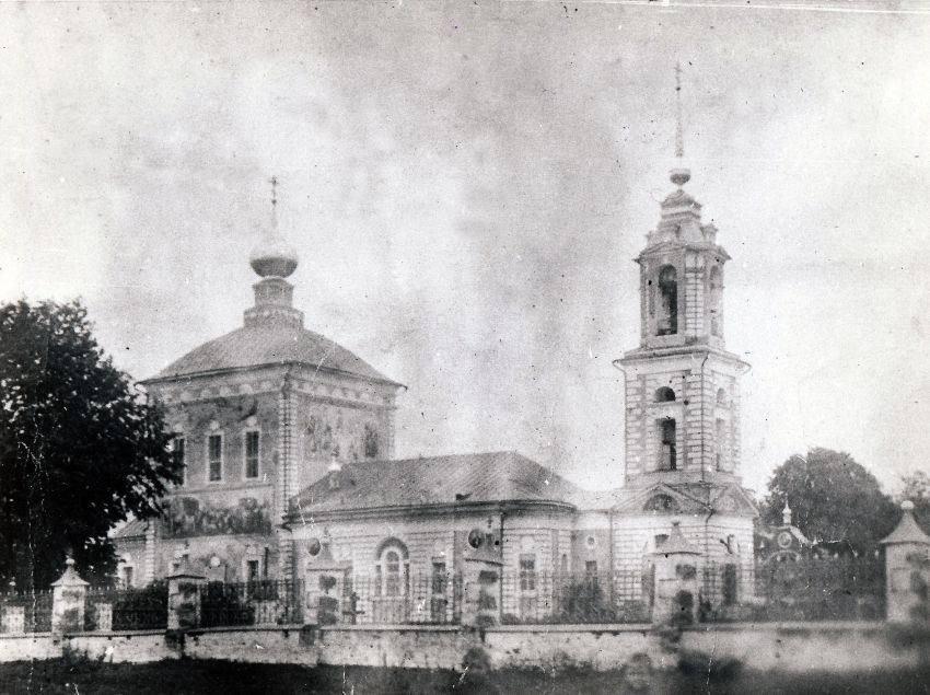 Заболотье. Церковь Покрова Пресвятой Богородицы. архивная фотография