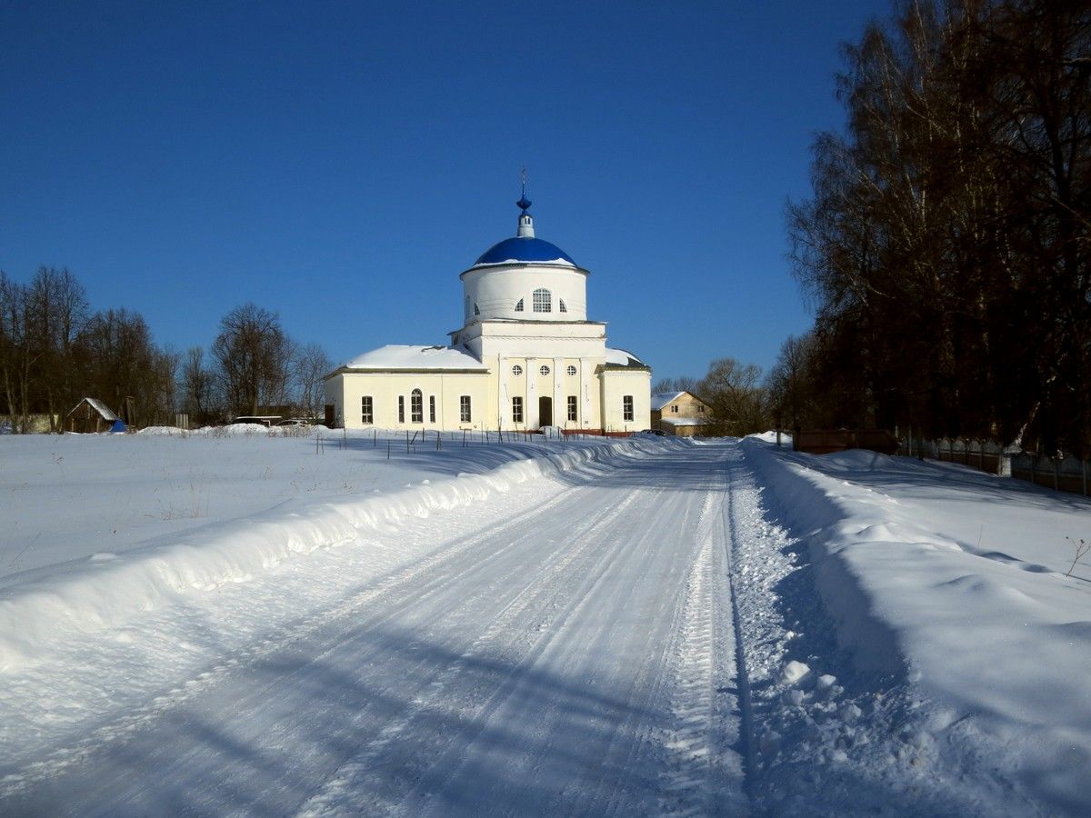 Церковь Успения Пресвятой Богородицы, Закубежье (Сергиево-Посадский городской округ, Московская область). фасады