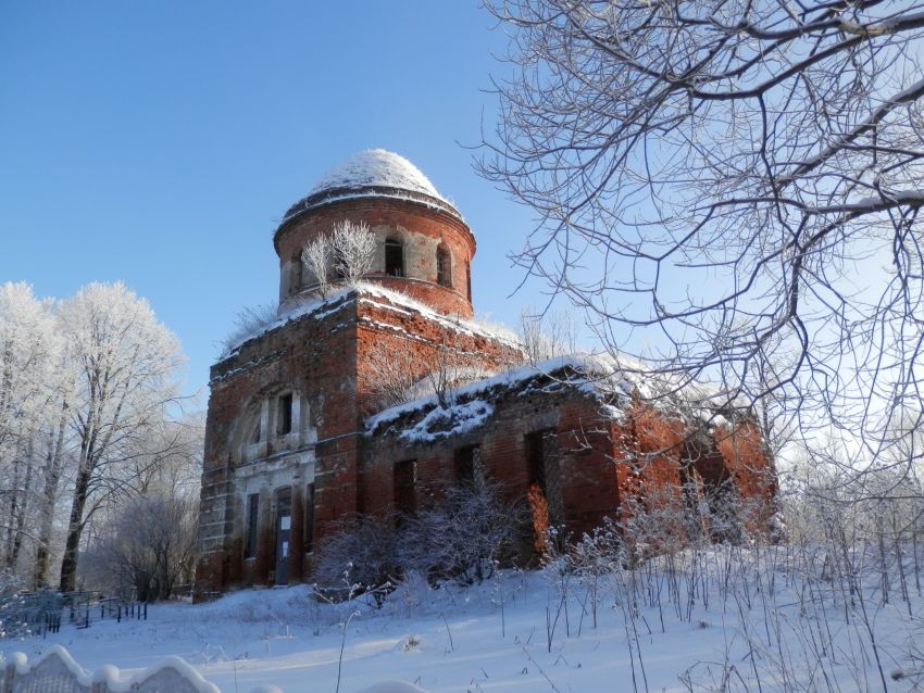 Никульское. Церковь Николая Чудотворца. фасады