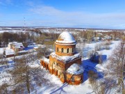 Церковь Николая Чудотворца, Вид с юго-востока, фото с квадрокоптера<br>, Никульское, Сергиево-Посадский городской округ, Московская область