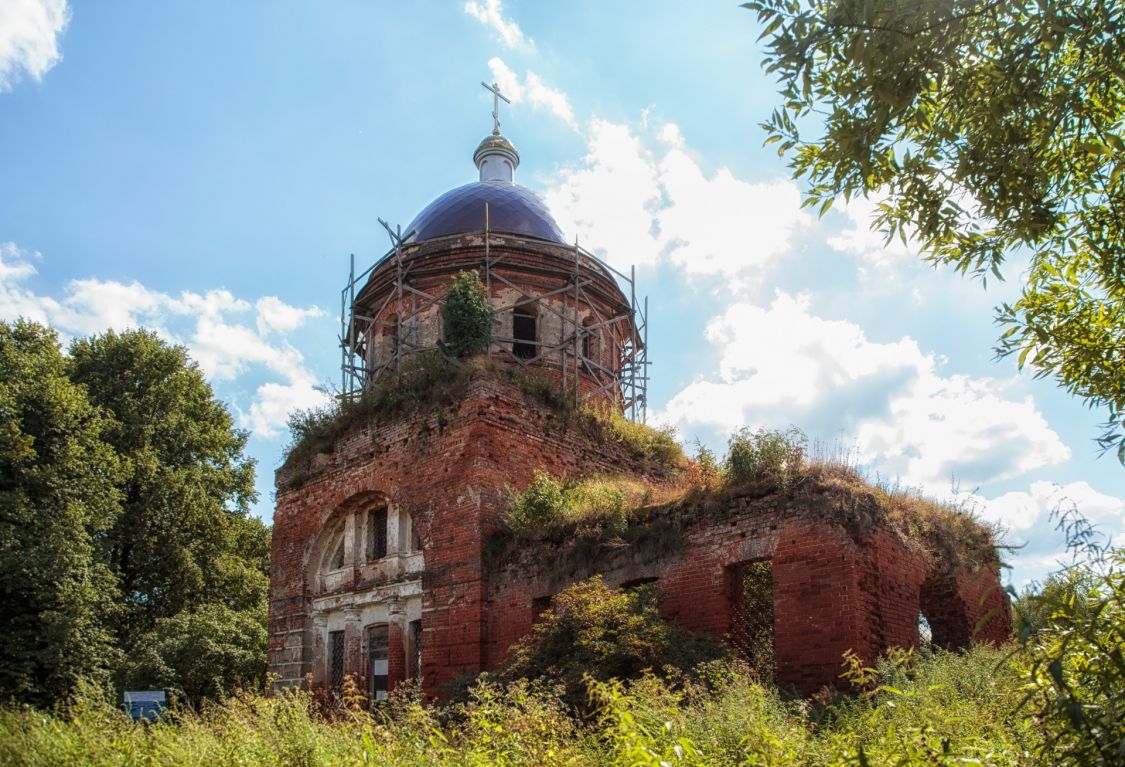 Никульское. Церковь Николая Чудотворца. фасады