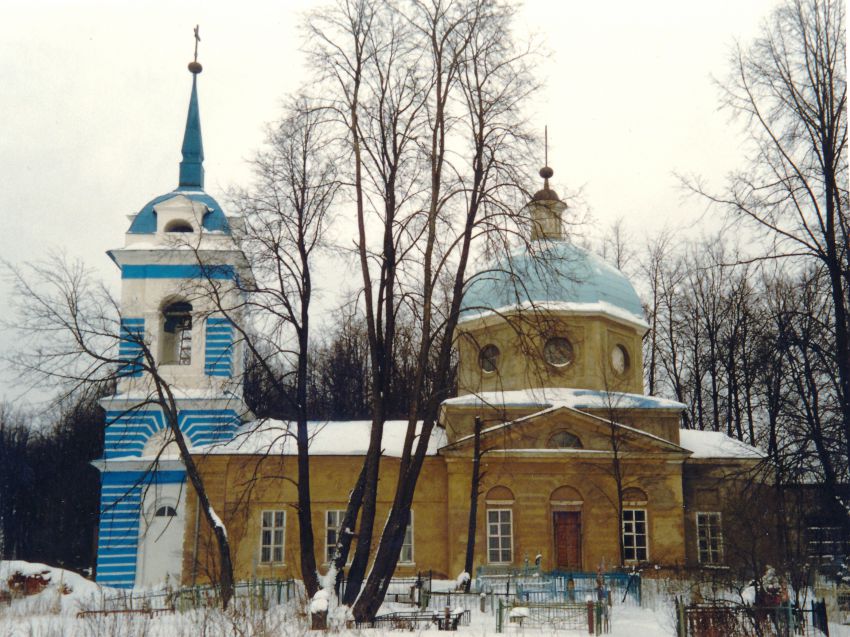 Хомяково. Церковь Казанской иконы Божией Матери. фасады