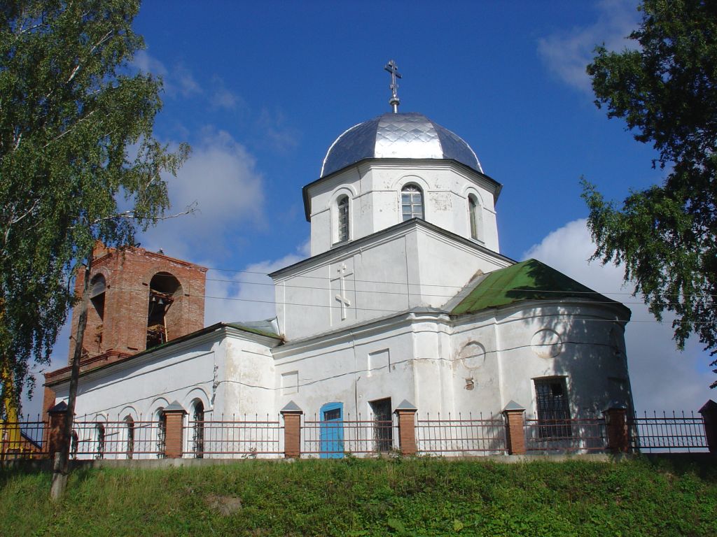 Сватково. Церковь Покрова Пресвятой Богородицы. фасады