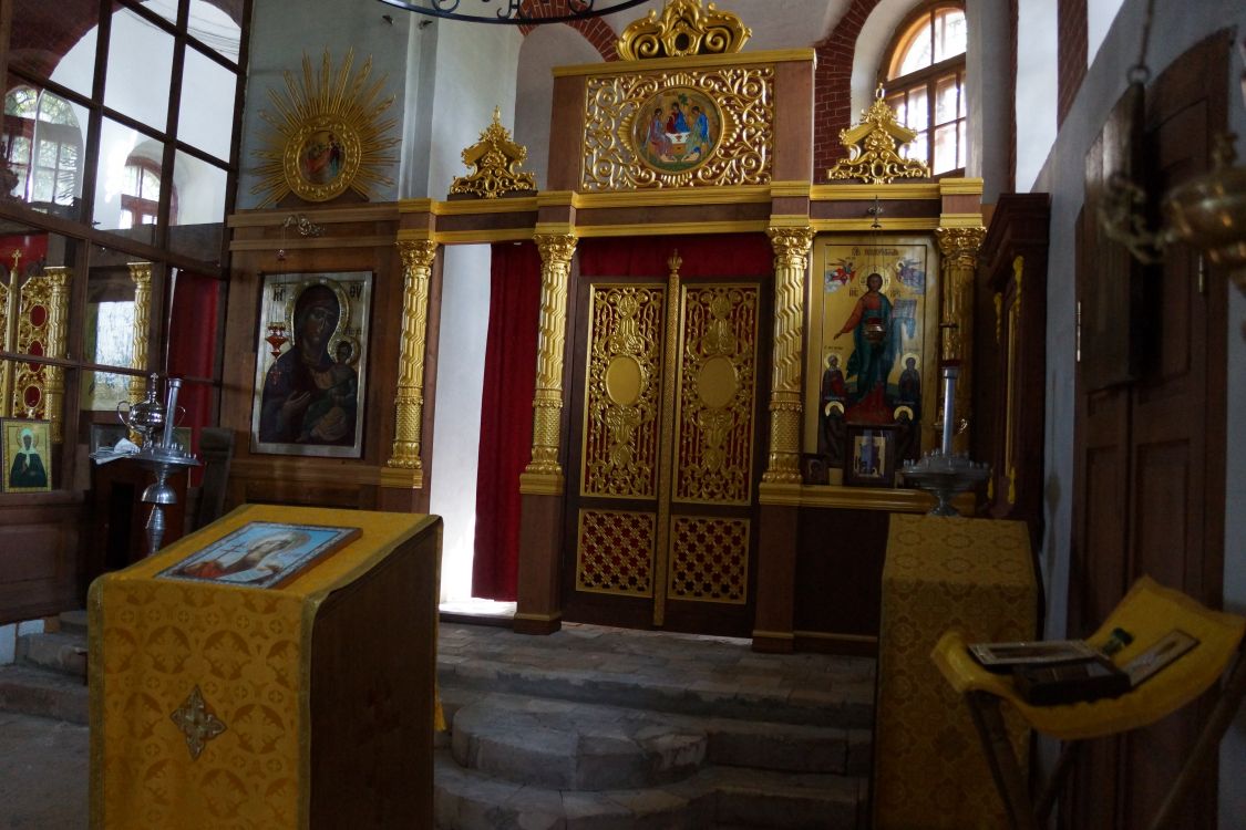 Церковь Спаса Нерукотворного Образа, Спасс-Торбеево (Сергиево-Посадский городской округ, Московская область). интерьер и убранство