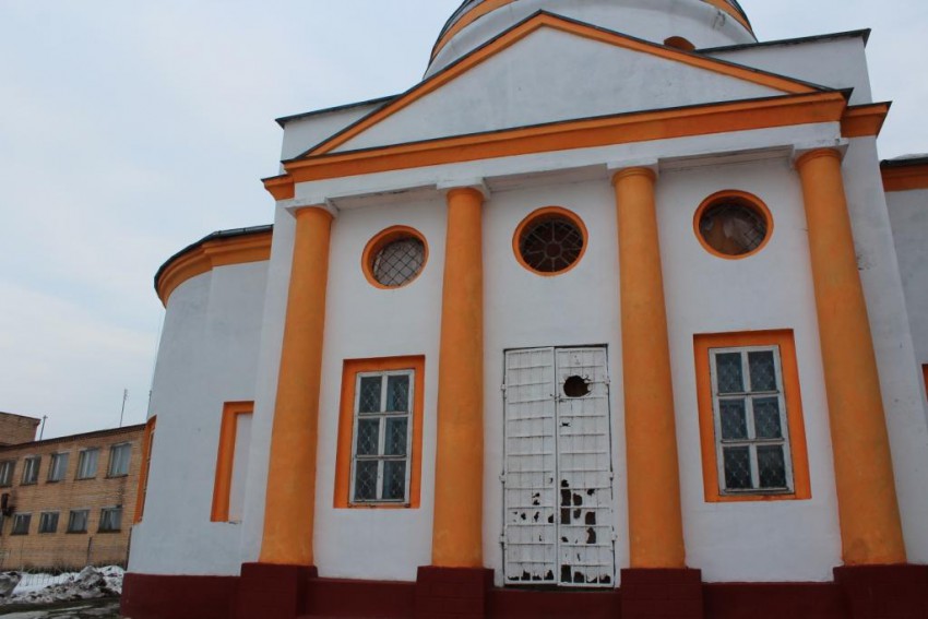 Церковь Василия Великого, Васильевское (Сергиево-Посадский городской округ, Московская область). архитектурные детали, Фрагмент северного фасада храма