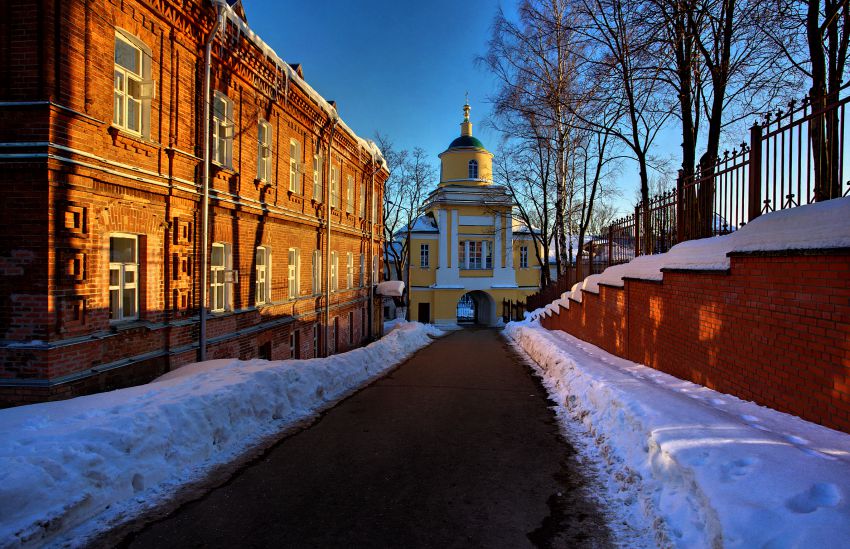 Покровский Хотьков монастырь, Хотьково (Сергиево-Посадский городской округ, Московская область). фасады